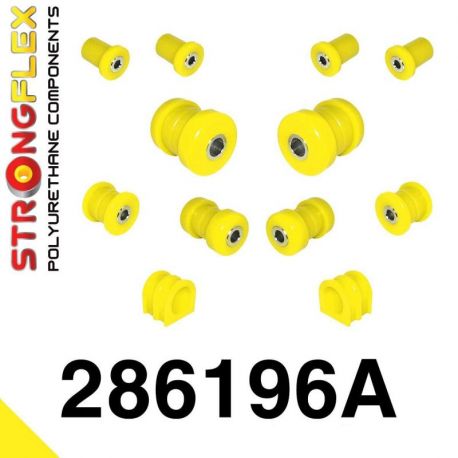 286196A: Front suspension bush kit SPORT STRONGFLEX